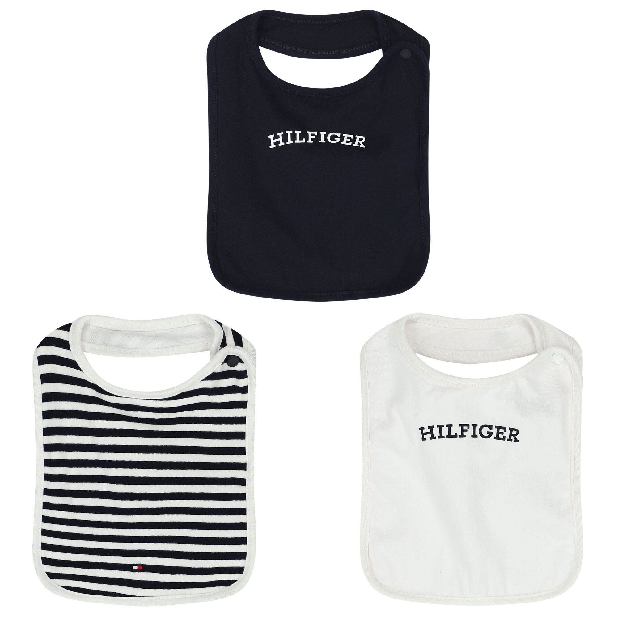 Black and white bibs top