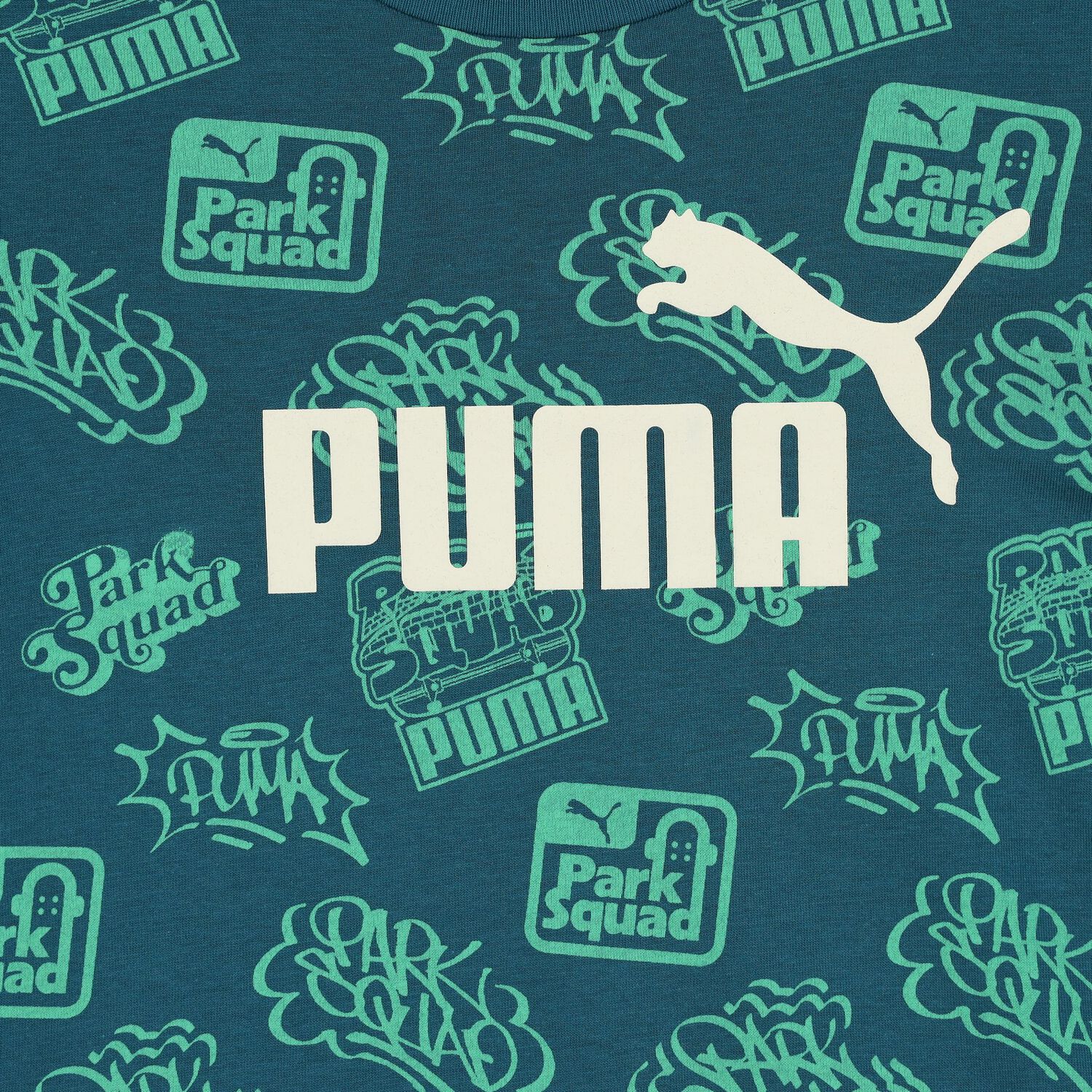 Boys Green Logo T-Shirt, 1, hi-res