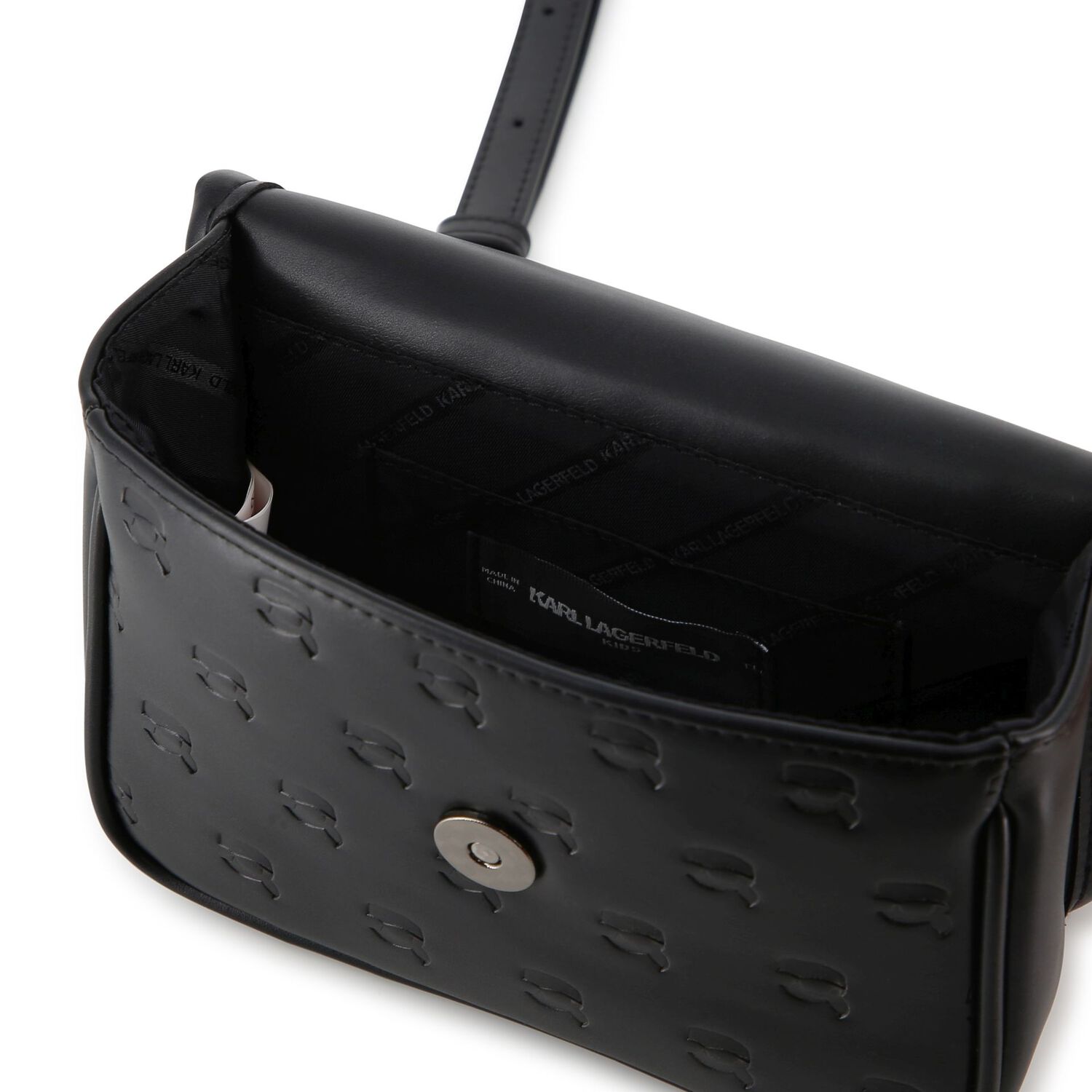 Mini Me Girls Black Choupette Handbag ( 18cm ), 1, hi-res