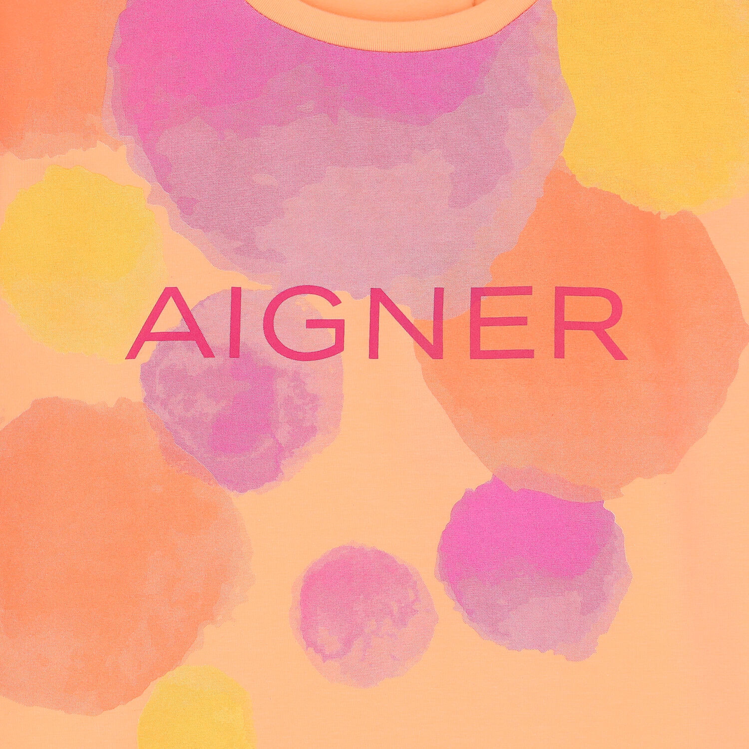 فستان بالشعار باللون البرتقالي, 3, hi-res image number null