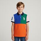 Boys Multi-Colored Logo Polo Shirt, 1, hi-res