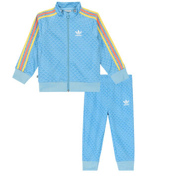 Blue Logo Tracksuits