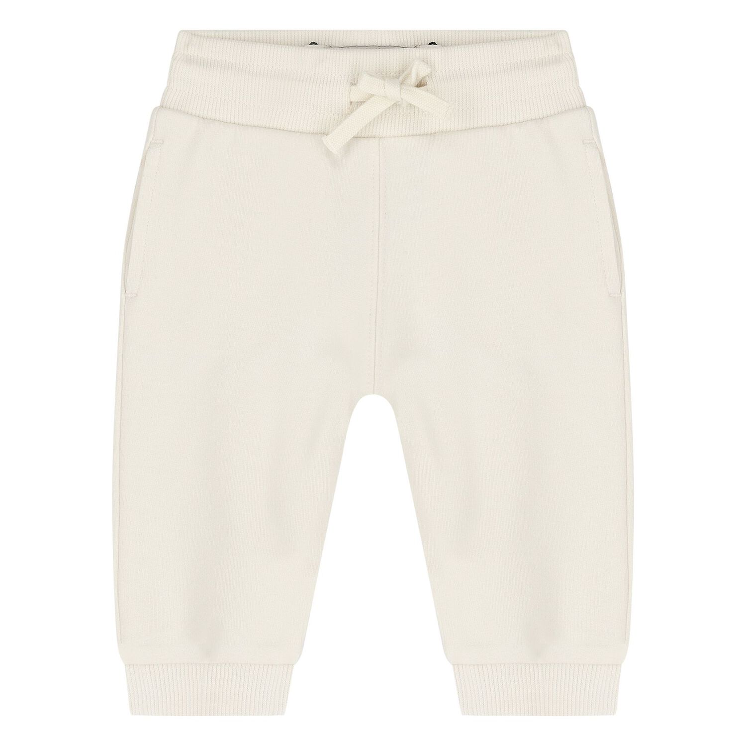 Younger Boys Beige & Black Tracksuit, 1, hi-res