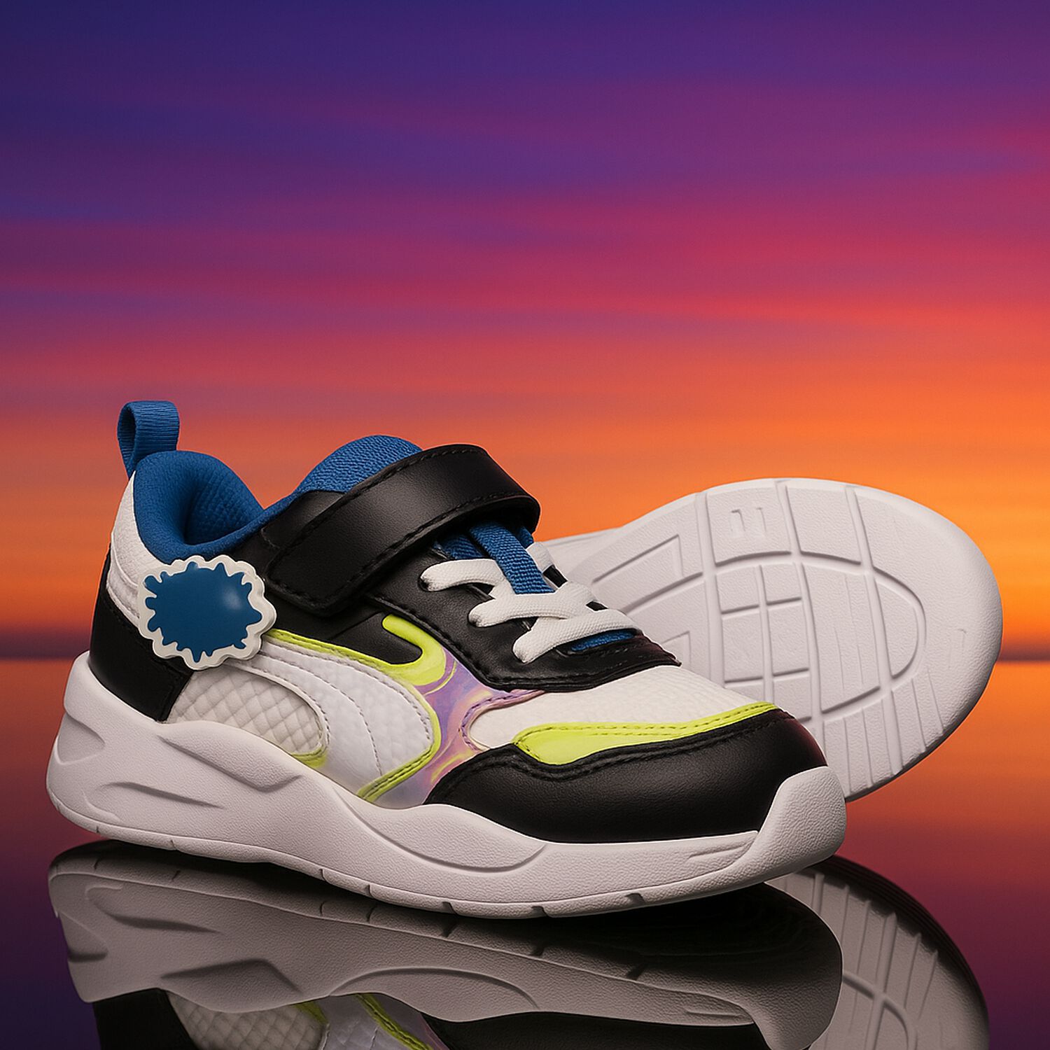 White Trinity Trolls 2 AC+ Trainers, 1, hi-res image number null