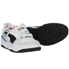 Boys White Slipstream Trash Talk Jr Trainers, 1, hi-res