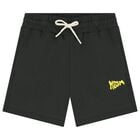 Black Logo Shorts, 1, hi-res