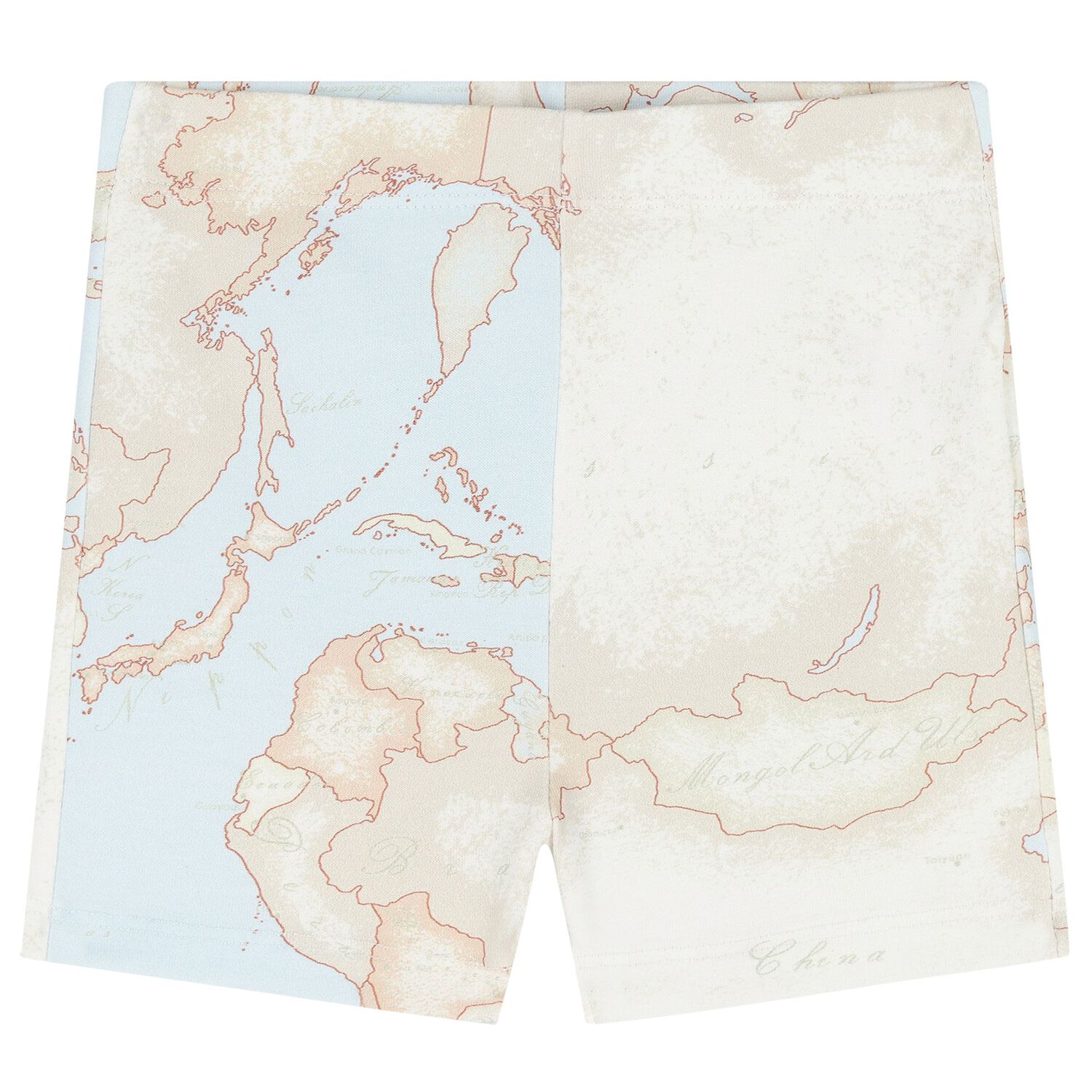 Baby Boys Blue & Ivory Geo Map Babygrow Gift Set, 1, hi-res