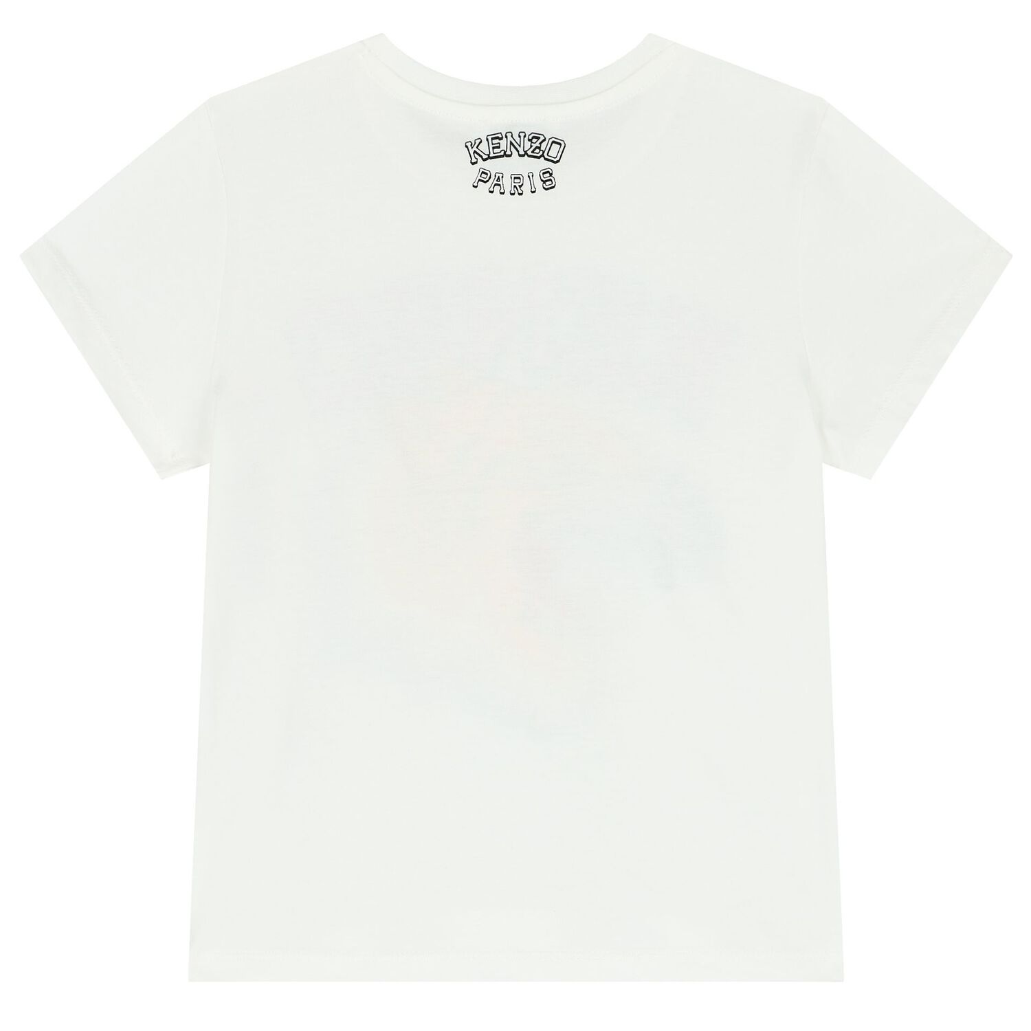 Girls Ivory Varsity Tiger T-Shirt, 1, hi-res image number null