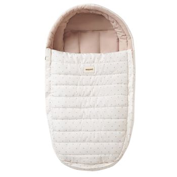 Ivory Polka Dot Baby Nest