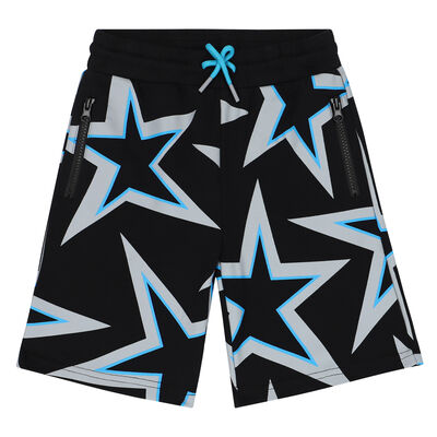Boys Black Star Shorts