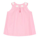 فستان بطبعة الزهور باللون الوردي, 2, hi-res