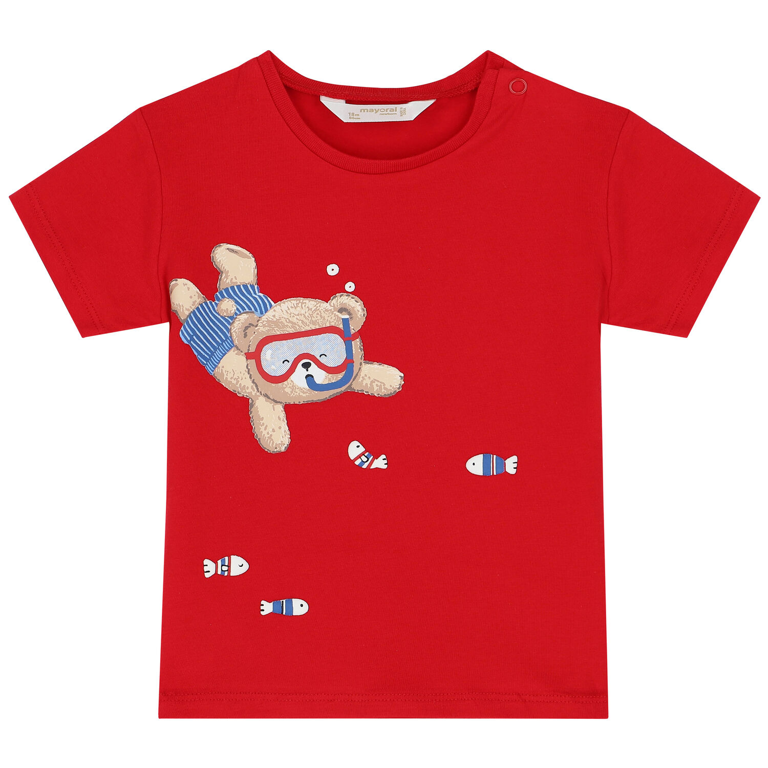 Baby Boys Red, White & Blue Teddy Shorts Set, 1, hi-res