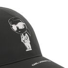 Boys Black Ikonik Karl Cap, 1, hi-res