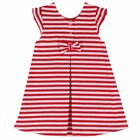 فستان باللون الابيض و الاحمر للبنات, 1, hi-res