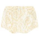 Younger Girls White & Beige Barocco Dress Set, 1, hi-res