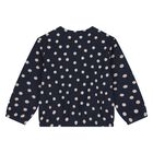 طقم ليجنز من 3 قطع للبنات الصغار، عاجي، أزرق داكن ورمادي, 1, hi-res