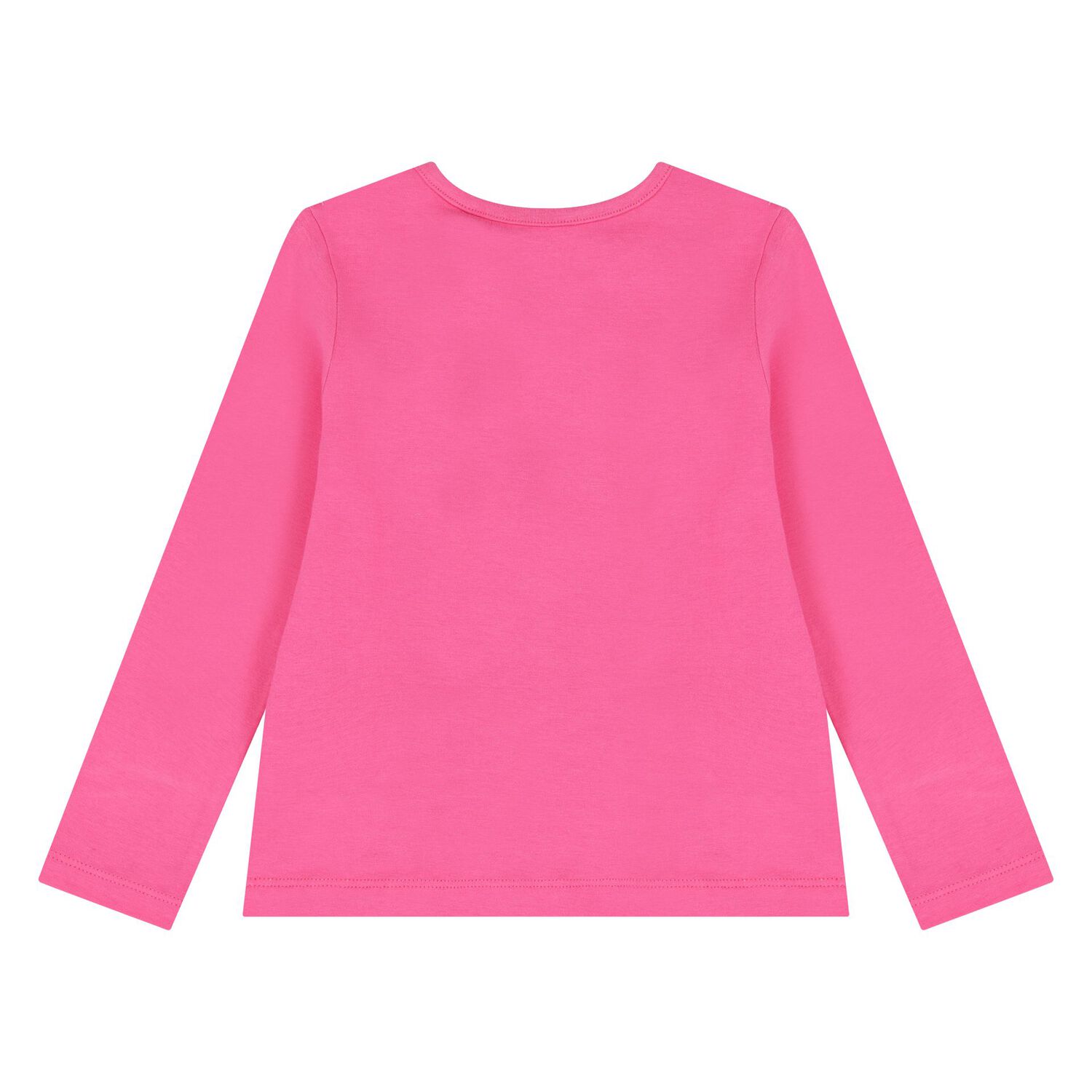 طقم بنات بنطلون بالشعار باللون الوردى و الأزرق, 1, hi-res image number null