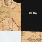 Boys Black, White & Beige Geo Map T-Shirt, 1, hi-res