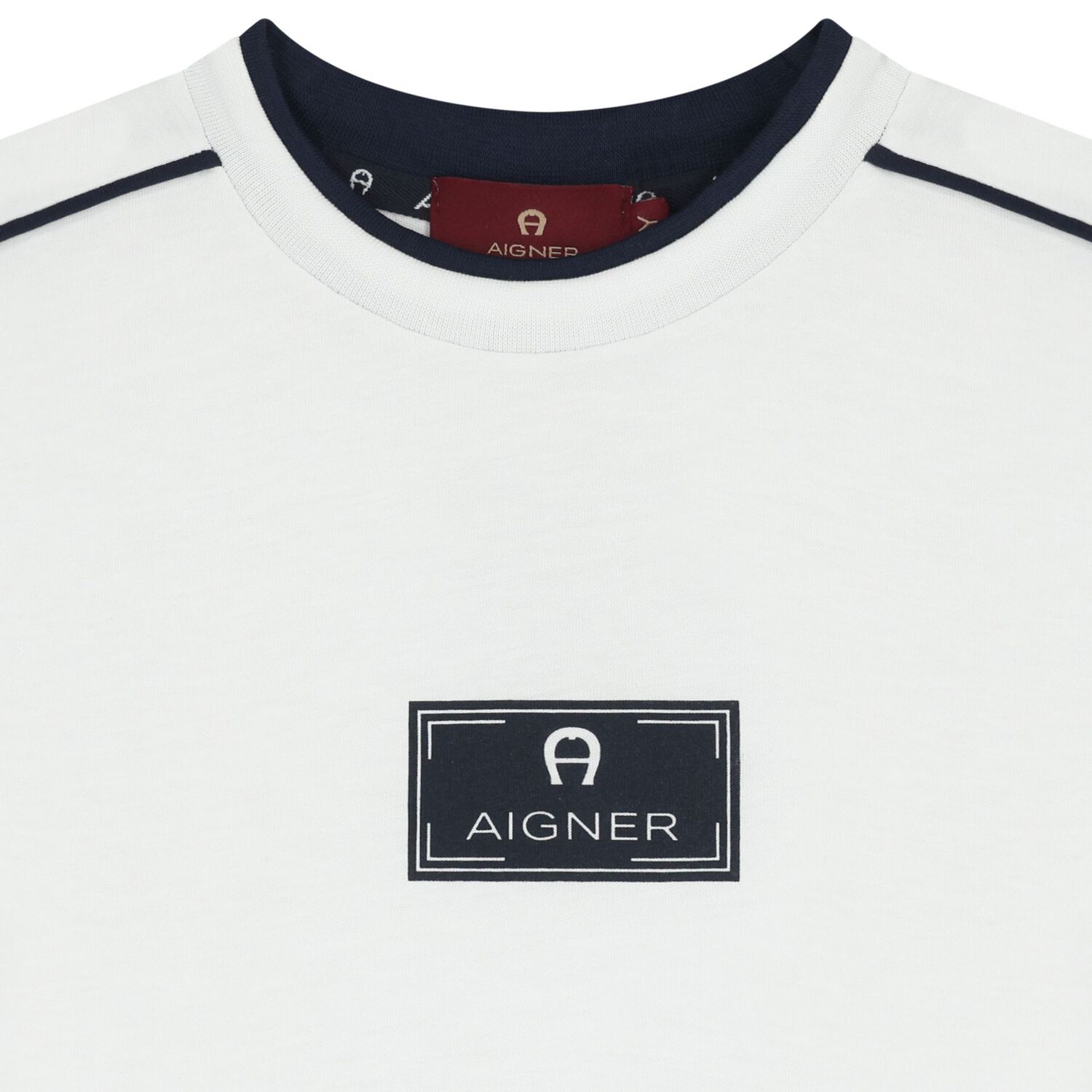 Boys White Logo T-Shirt, 1, hi-res