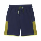 Boys Navy Blue Shorts, 1, hi-res