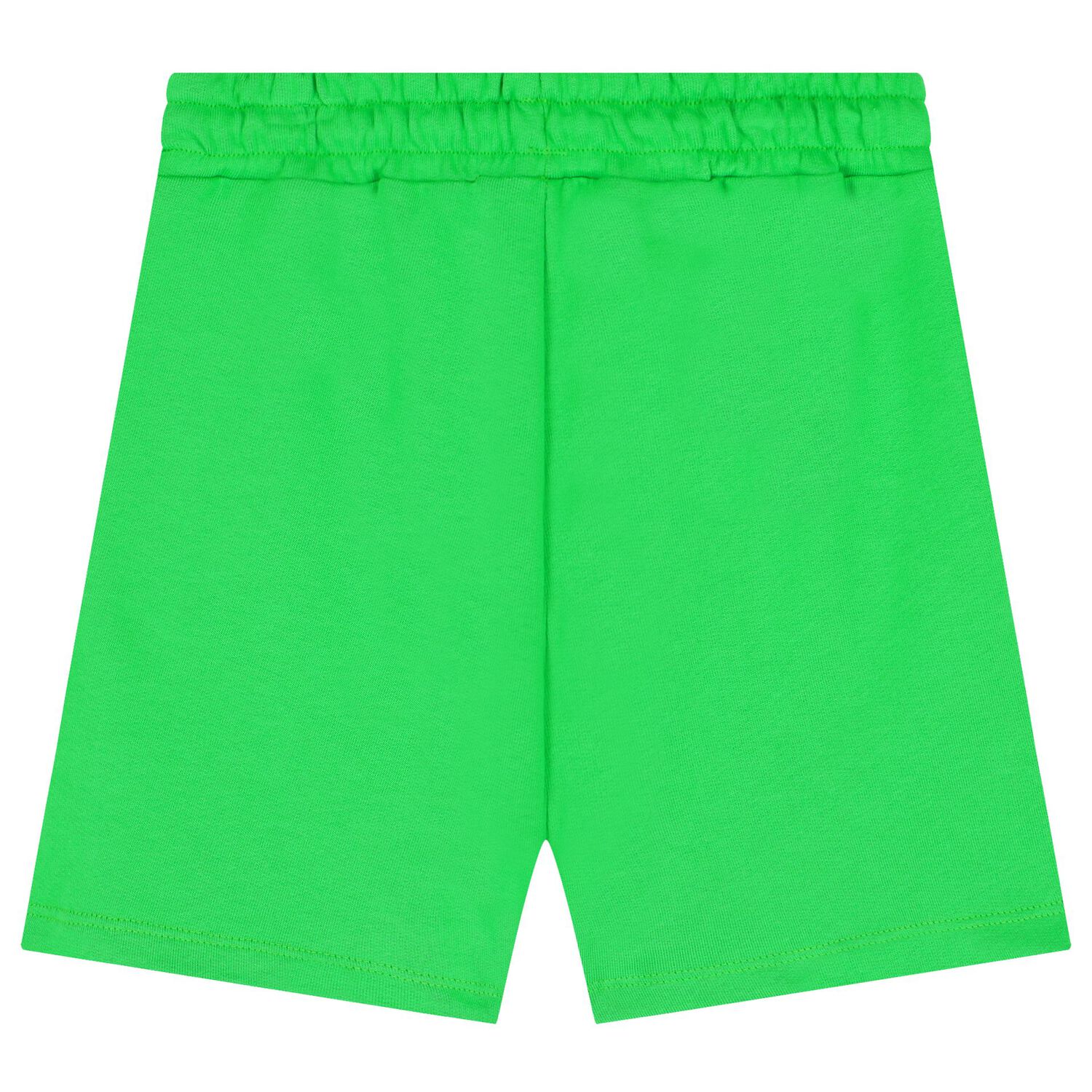 Boys Green Logo Shorts, 2, hi-res
