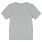 Grey & Green Logo Shorts Set, 1, hi-res