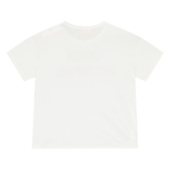 Younger Girls Ivory Logo T-Shirt