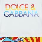 Baby Boys White Logo Romper, 1, hi-res