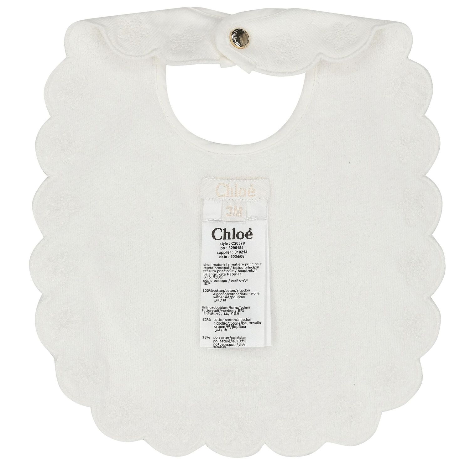 Baby Girls Ivory Babygrow Gift Set, 1, hi-res