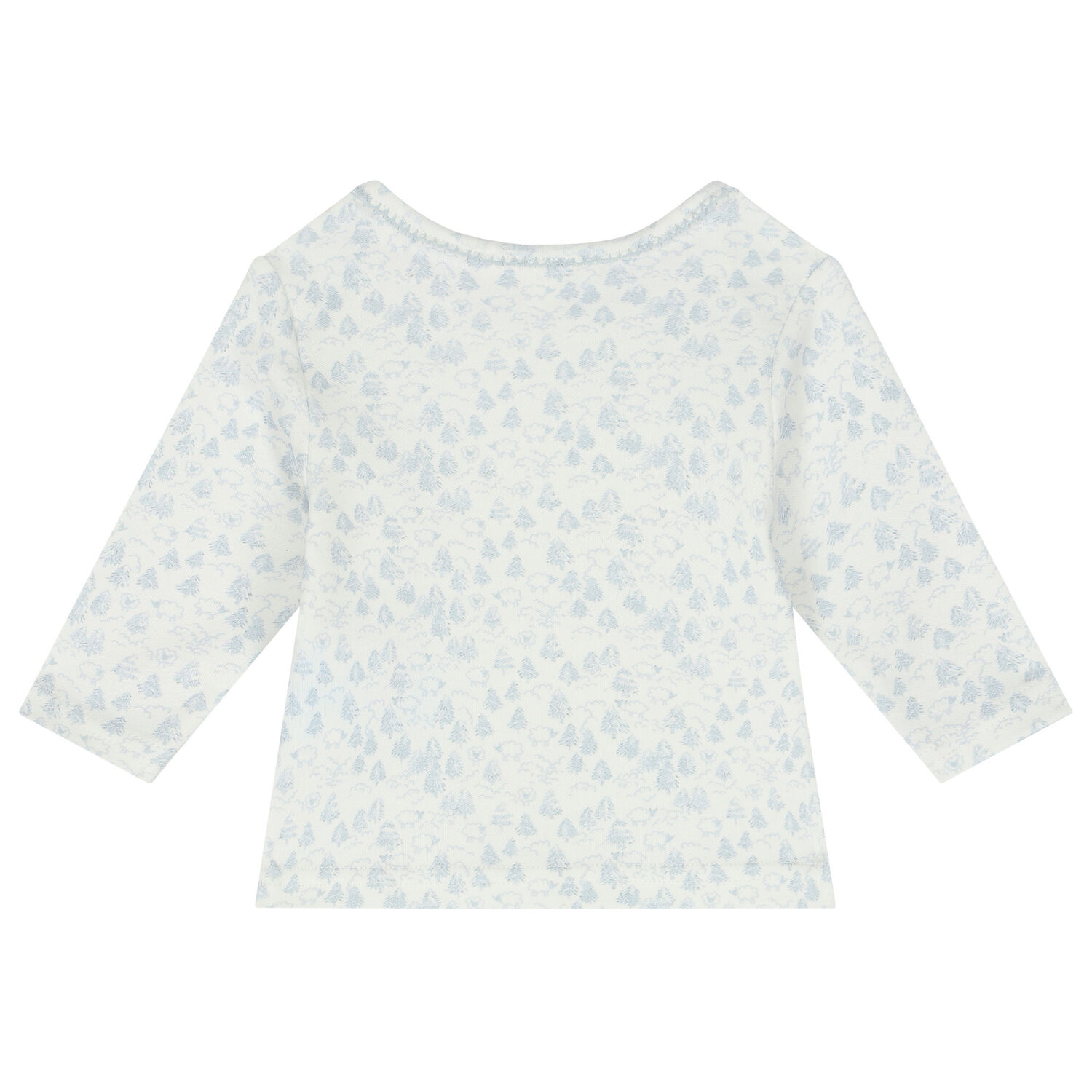 بيجاما أولاد بطبعة شجرة وأغنام باللون العاجى, 1, hi-res