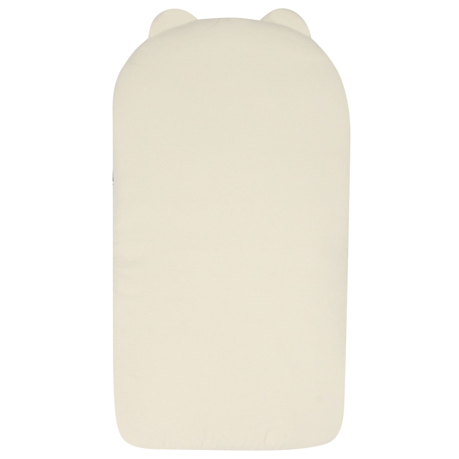 Beige & Ivory Teddy Bear Logo Baby Nest, 1, hi-res