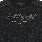 سويت شيرت بشعار أسود للبنات, 1, hi-res