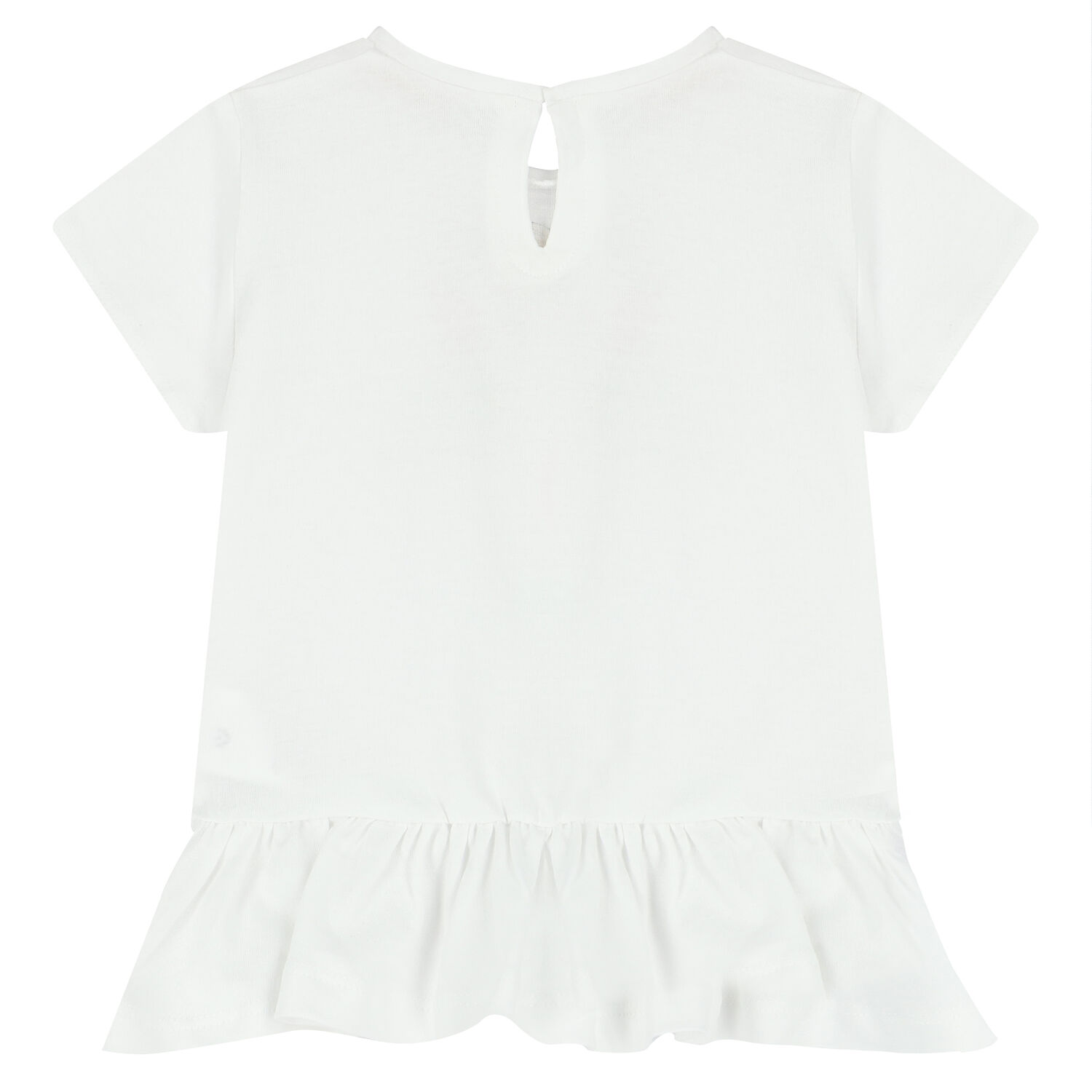 تيشيرت تينكربيل باللون الأبيض للبنات , 1, hi-res