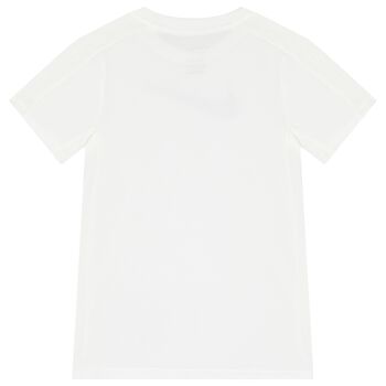 Boys White Logo T-Shirt