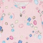 Girls Pink Jewel Dress, 1, hi-res