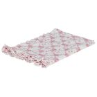 Baby Girls White & Pink Floral & Butterflies Blanket, 1, hi-res