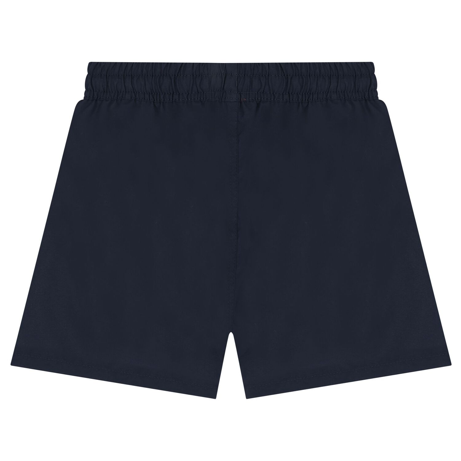 Boys Mini Me Navy Blue Logo Swim , 1, hi-res