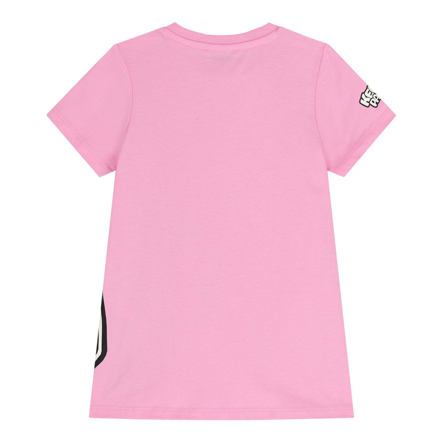 Younger Girls Pink Bubble Tiger Logo Dress, 1, hi-res