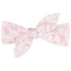 Baby Girls White & Pink Toile de Jouy Babygrow Set, 1, hi-res