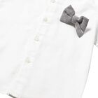 طقم شورت أولاد باللون الأبيض و الرمادي , 3, hi-res