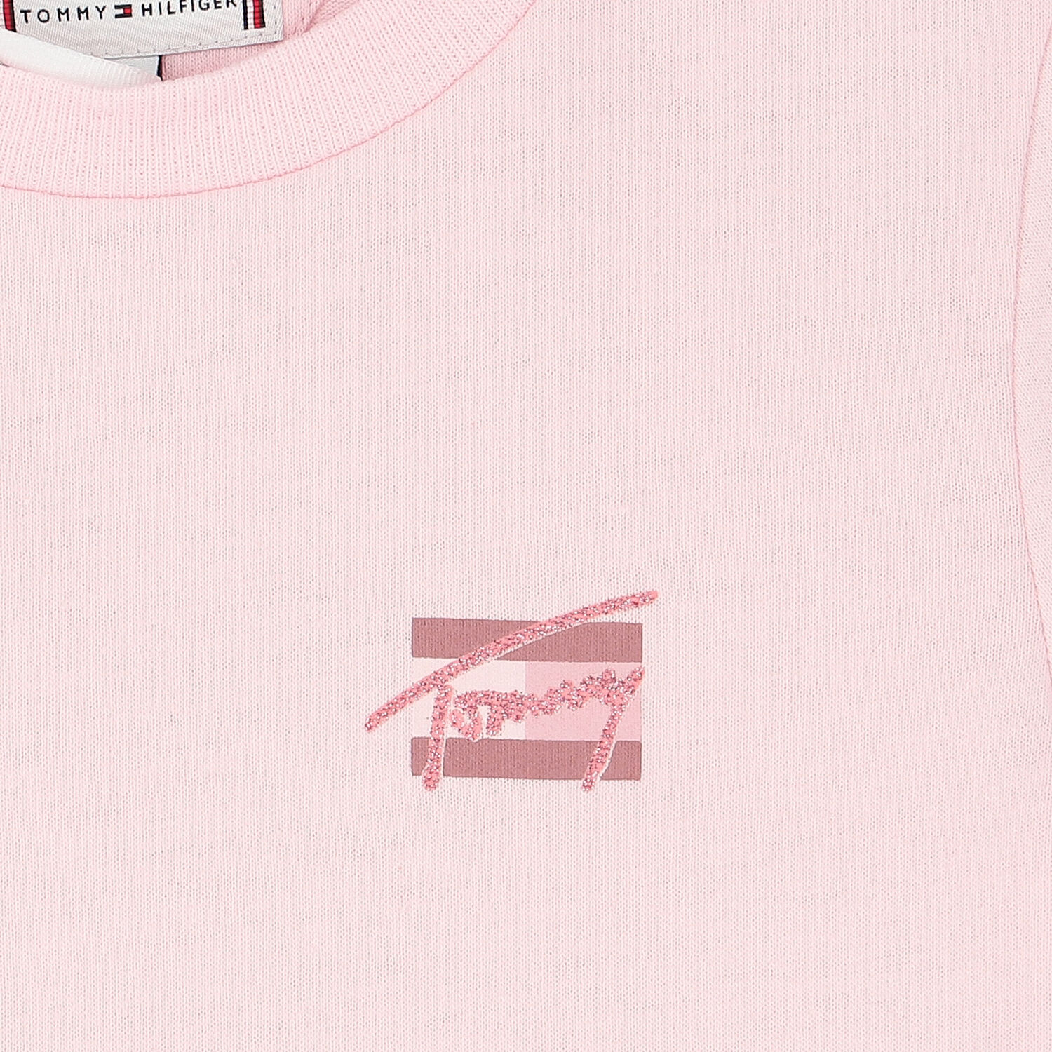 Girls Pink Logo T-Shirt, 1, hi-res image number null