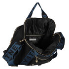 Black Logo Baby Changing Bag, 1, hi-res