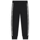 Black Logo Joggers, 1, hi-res
