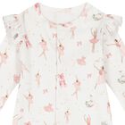 طقم بنات  أفرول  باللون الوردي و الأبيض, 1, hi-res