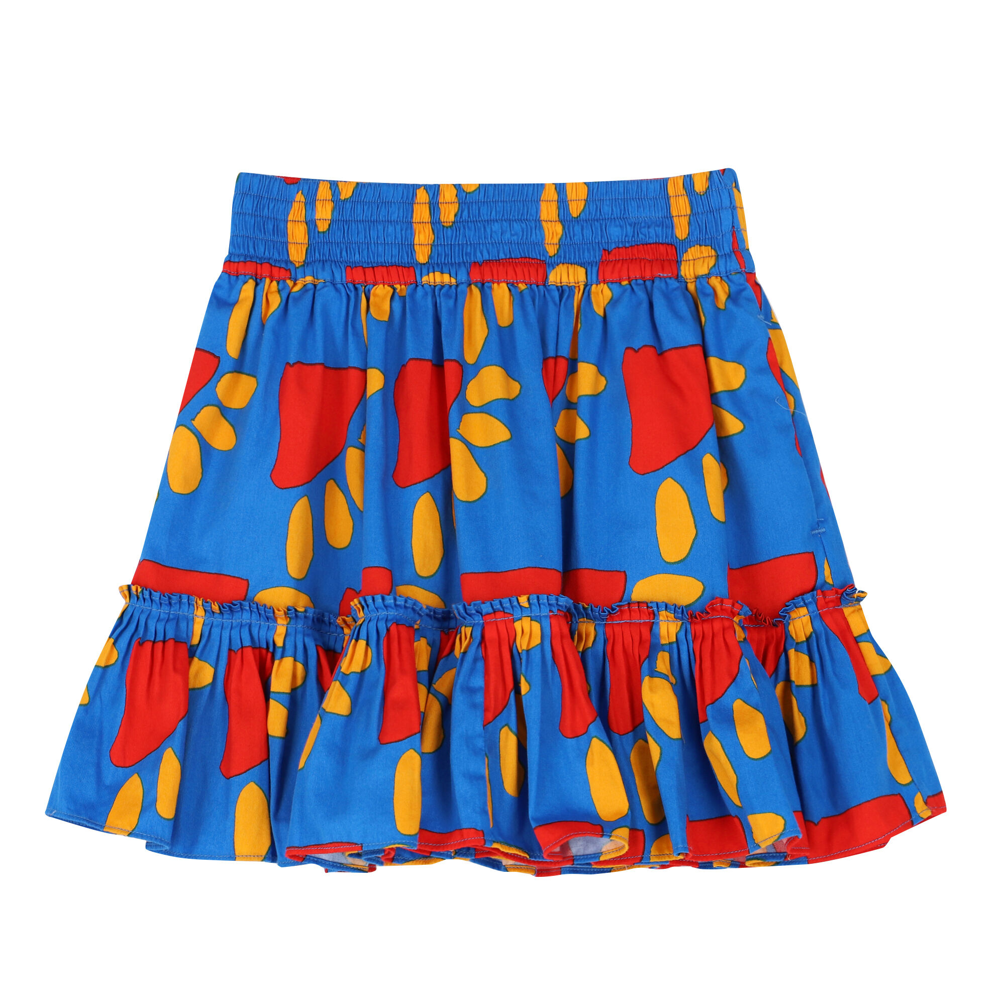 Red blue and yellow skirt cheap