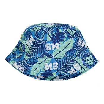 Boys Blue Jungle Bucket Hat