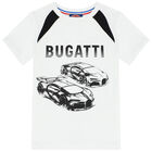 Boys White Logo T-Shirt, 2, hi-res