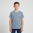 Boys Blue Logo T-Shirt, 2, hi-res