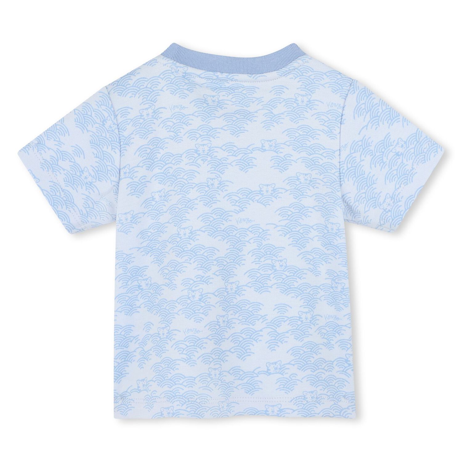 Baby Boys Blue Logo Shorts Set, 1, hi-res