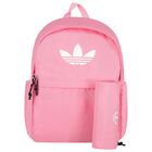 Girls Pink Logo Backpack, 1, hi-res